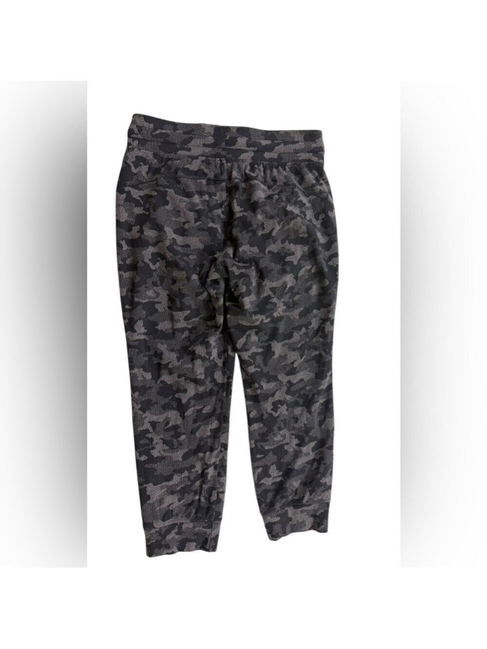 Lululemon Athletica Camo Jacquard Black Lunar Rock Camo Joggers W6BJGS Sz8 - Picture 2 of 12